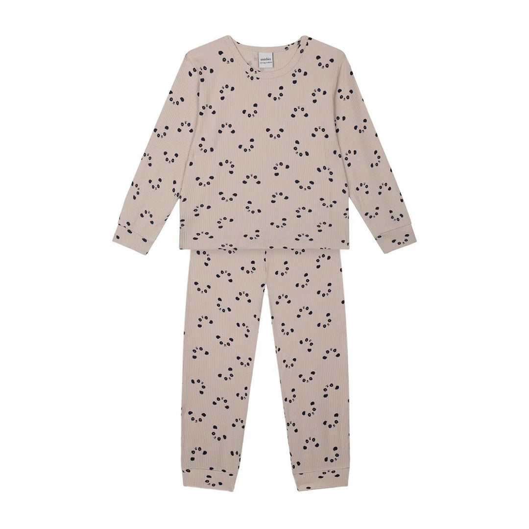 Panda Pajama Set