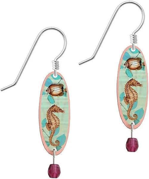 Hanging Nautical Scene with drop gem SKY325