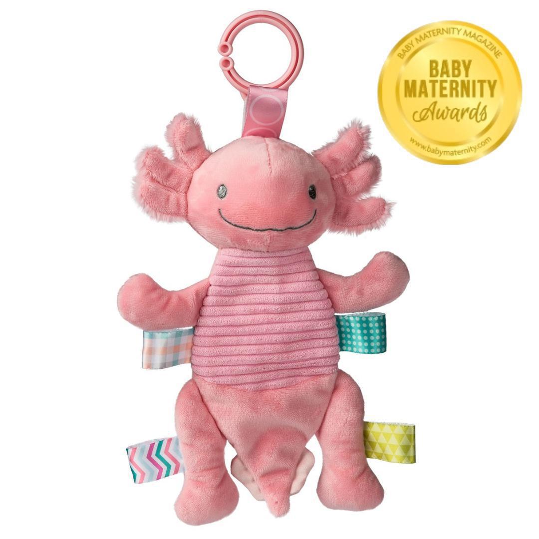 Taggies Lizzy Axoloti Crinkle Pink MMC