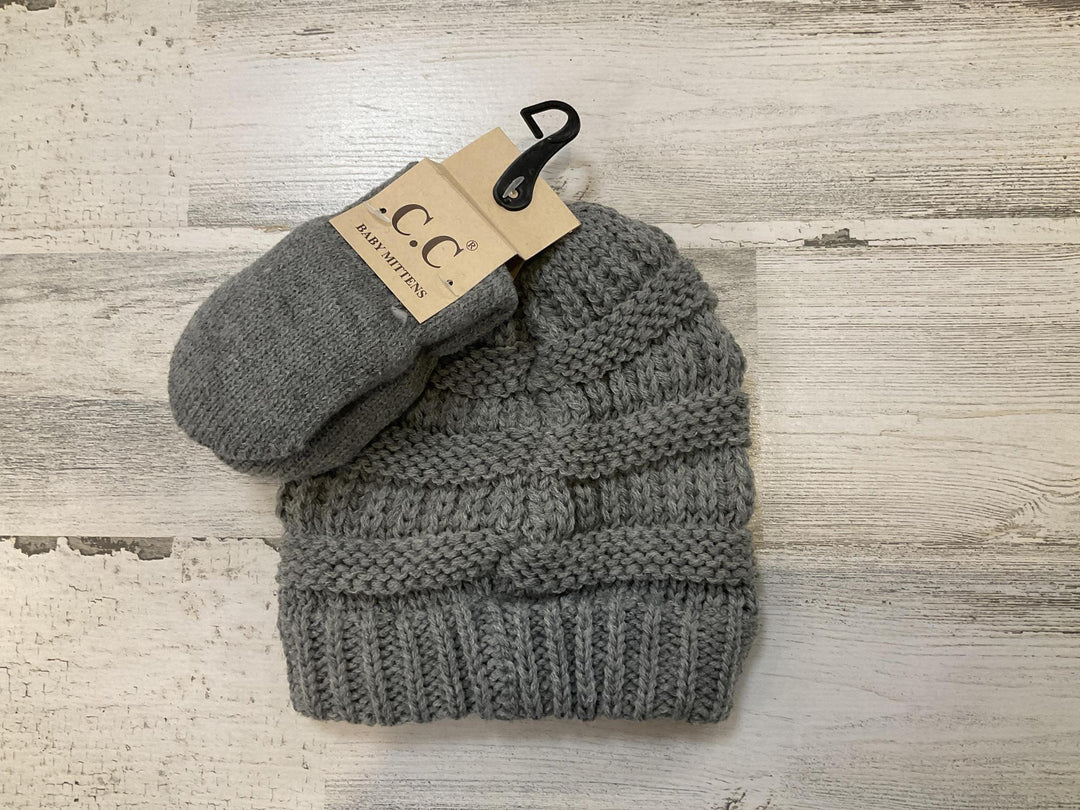 Baby Beanie & Mitten Glove Set HAN