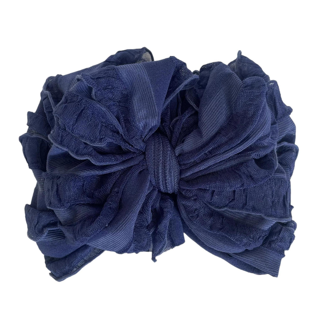 Ruffled Bow Headband RRA