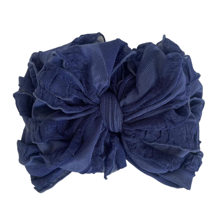 Ruffled Bow Headband RRA