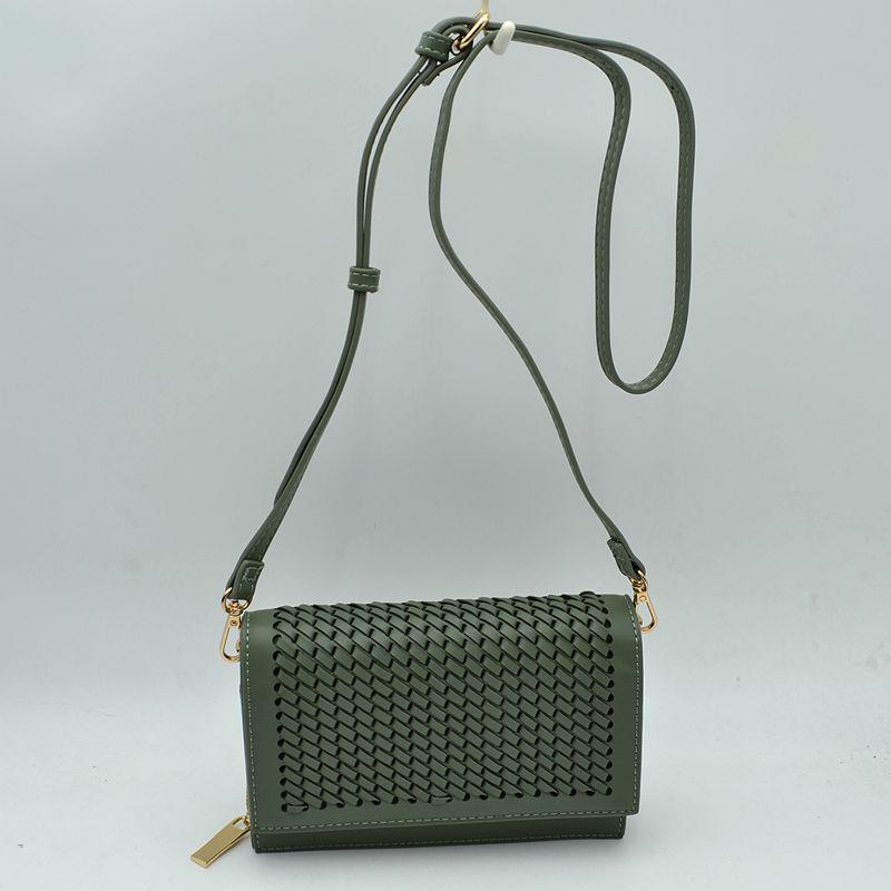 Woven Crossbody Wallet Bag YAE0002 EMH825