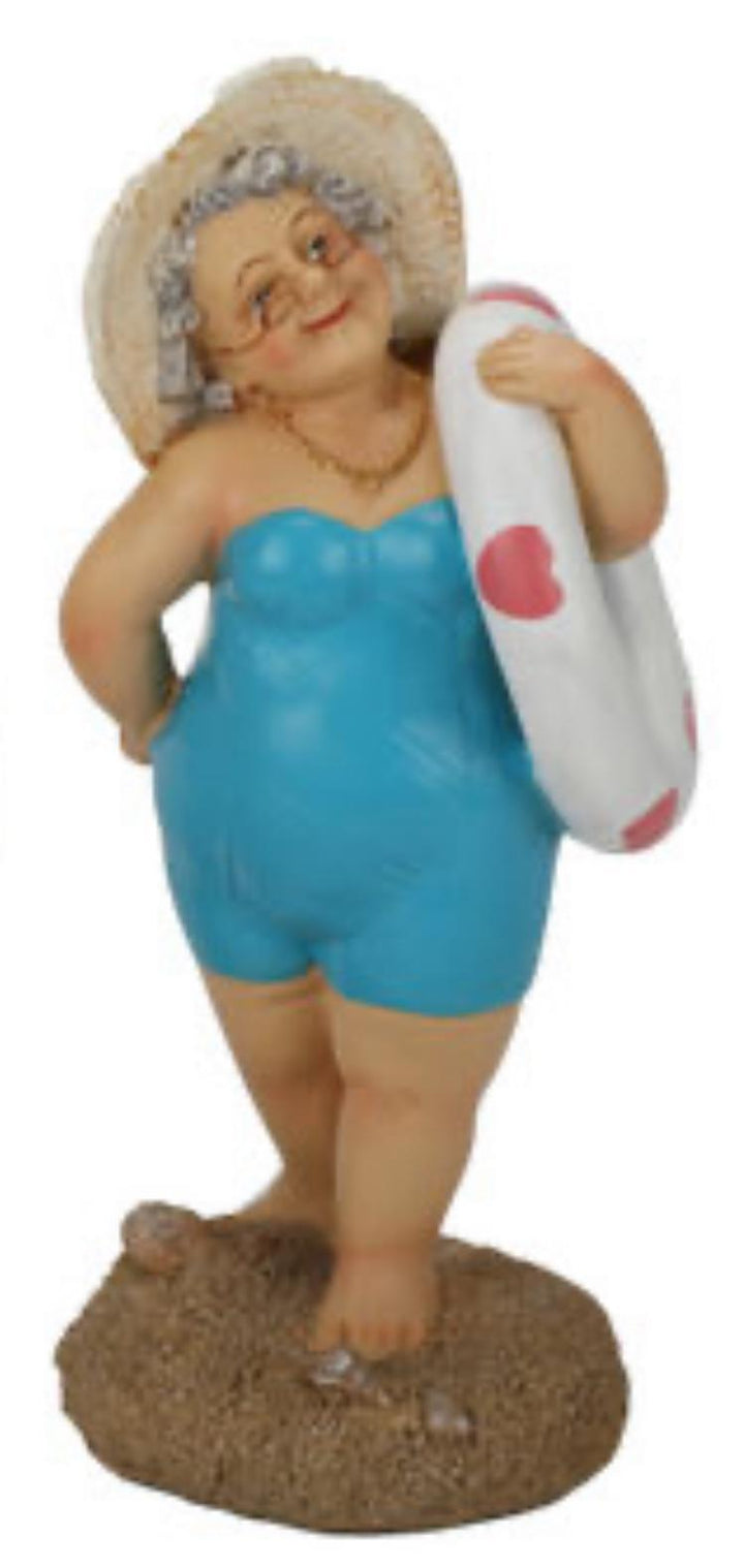 Resin Beach Couple Tube Asst FTG625