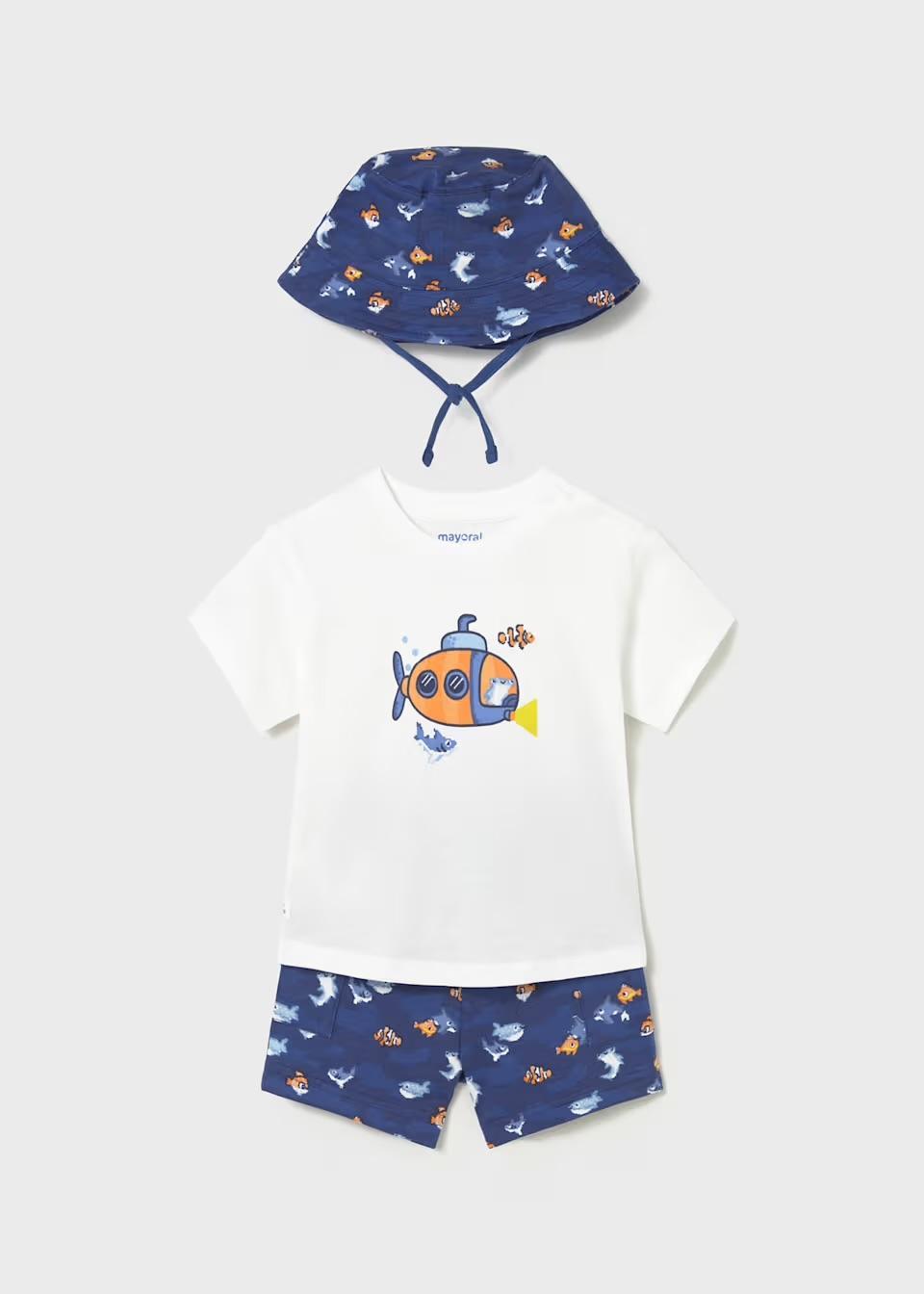 Baby Submarine Knit 3-Piece Set MYR126