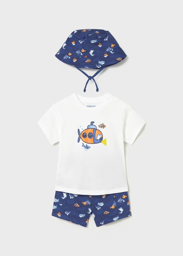Baby Submarine Knit 3-Piece Set MYR126