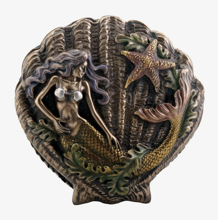 Mermaid Decorative Trinket Shell Box PTC336