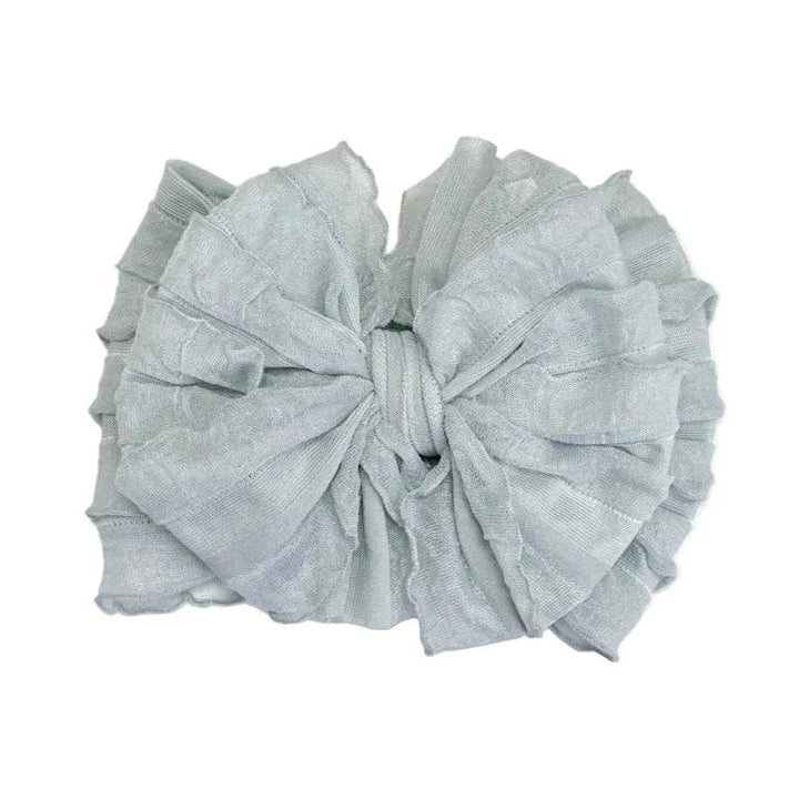 Ruffled Bow Headband RRA