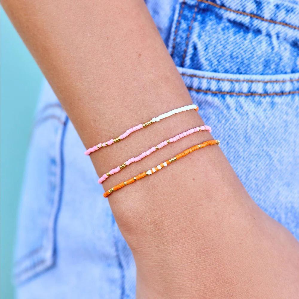 WARM BREEZE STRETCH BRACELET SET OF 3 PUR525
