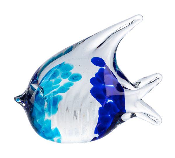 Glass Fish Figure GNZ325