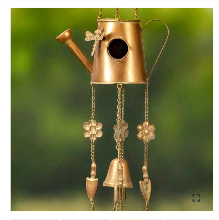 Hanging Birdhouse/Wind Chime Asst ZAR