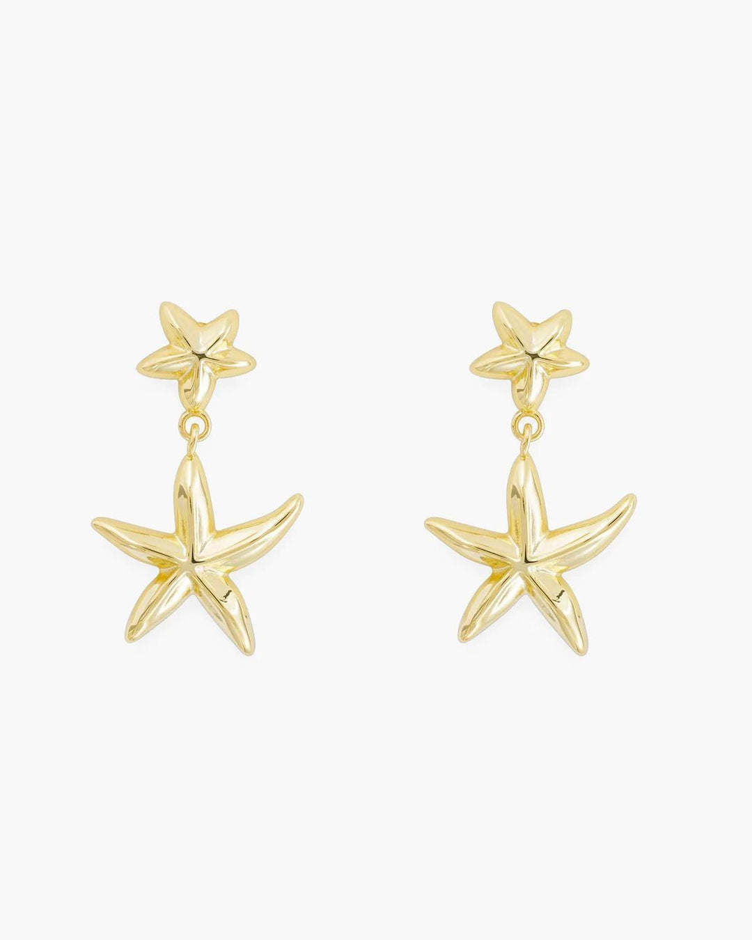 Double Starfish Dangle Earrings ABC926