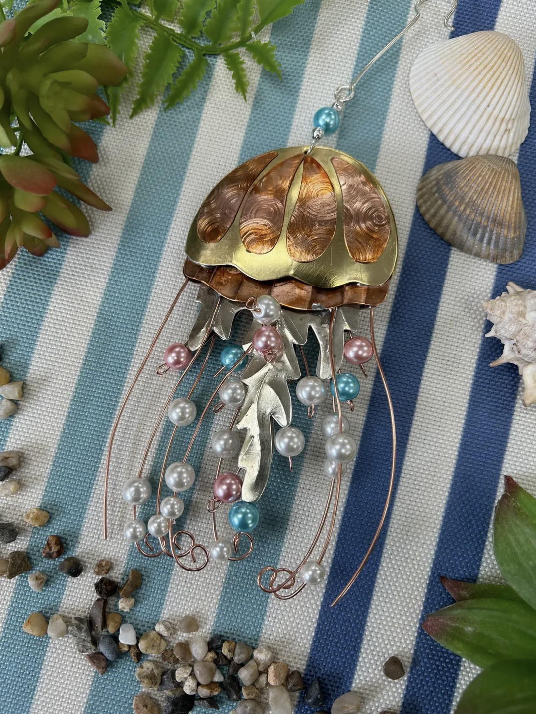 Jellyfish Metalwork Ornament PIL426