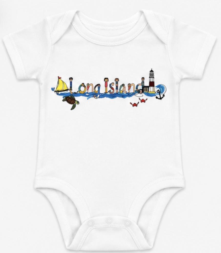 Long Island Onesie White TGG725