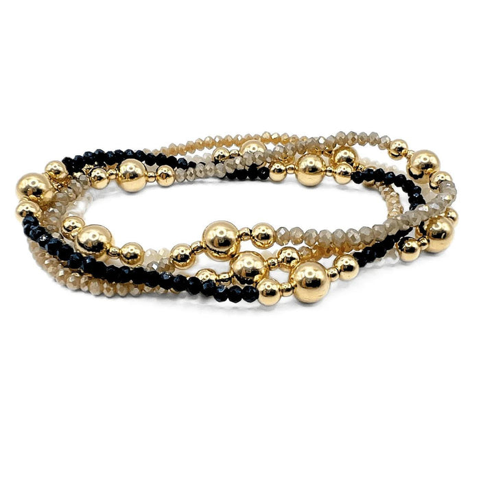 The Nantucket Shimmer Collection 14k Gold Filled Beaded Bracelet ERN825