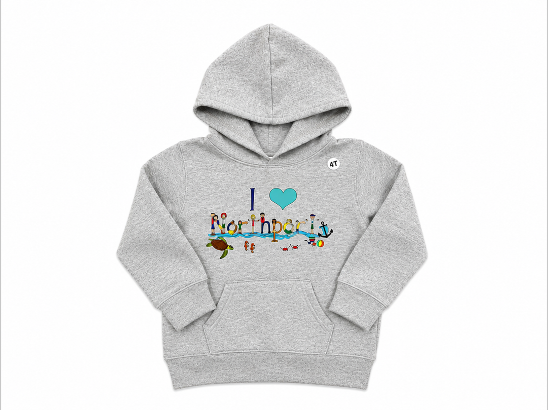 I Love Northport Kids Sweatshirt Hoodies TGG1025
