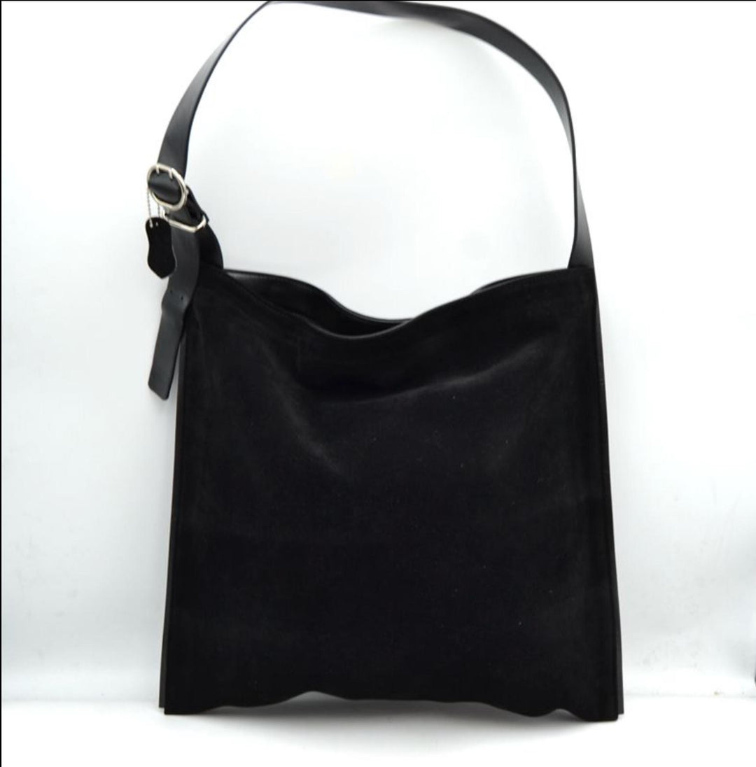 Suede Shoulder Bag 6062 EMH1025