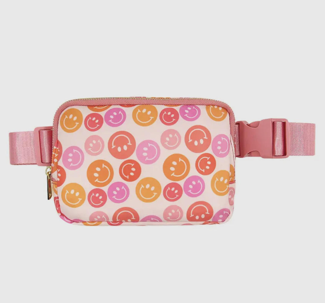 Smiley Face Fanny Waist Pack Belt Bag MBZ525