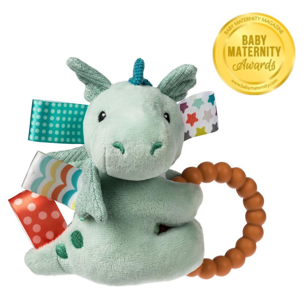 Taggies Drax Dragon Teether Rattle MMC