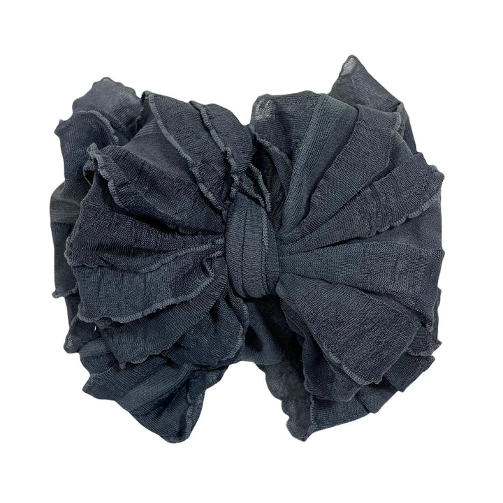 Ruffled Bow Headband RRA