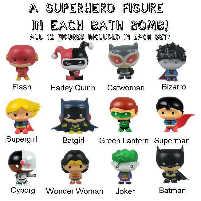Superhero Bath Bombs Gift Set TSS426