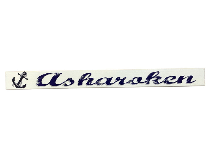 Anchor Shelf Sitter Town Sign PTT