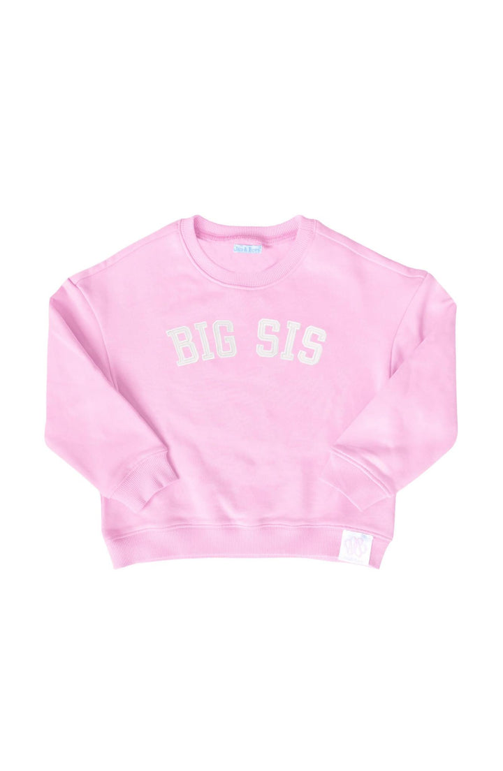 Big Sis Sweatshirt Pink BAB426