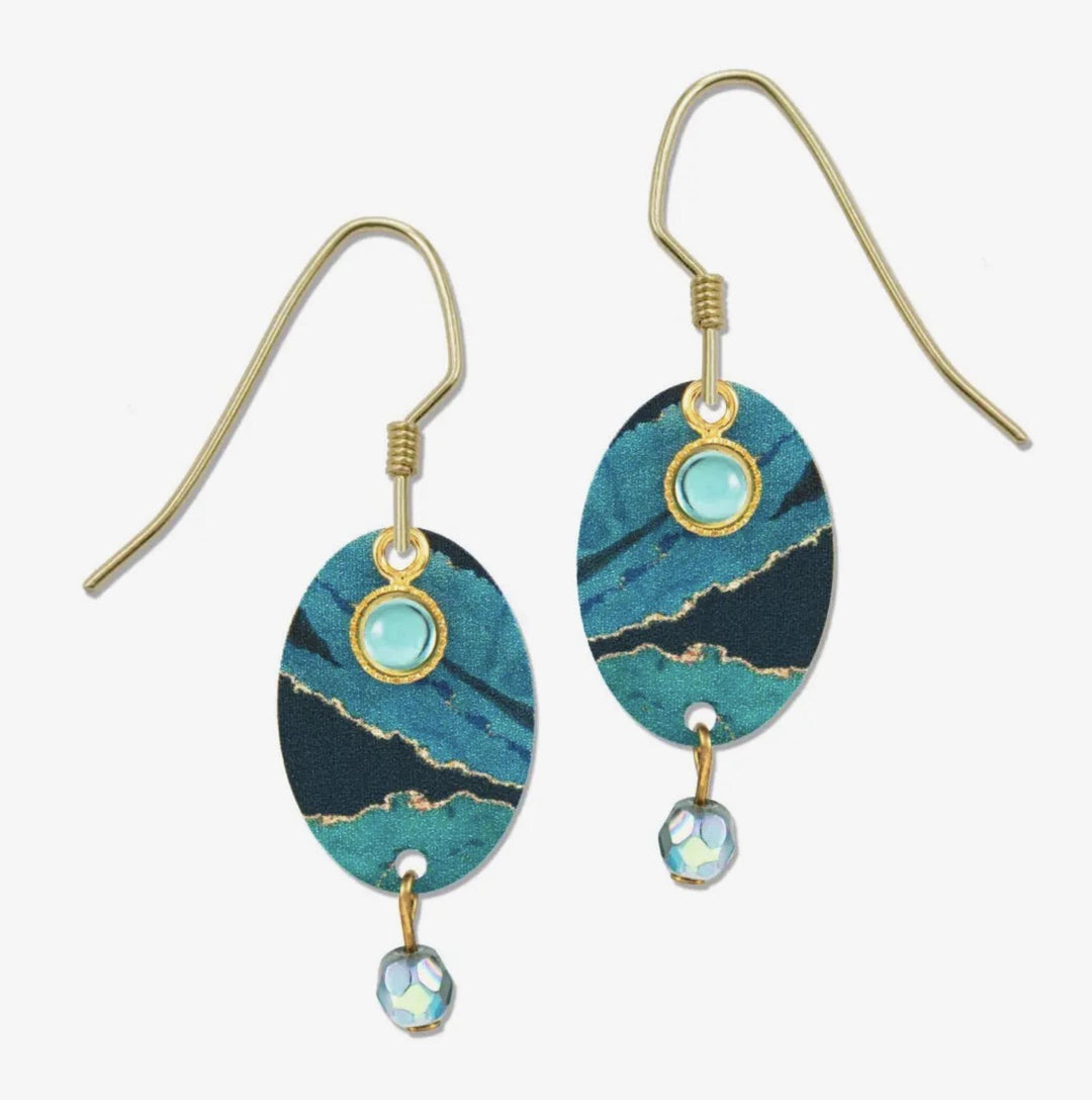 Geode Oval Earring 5125 ADJ1024