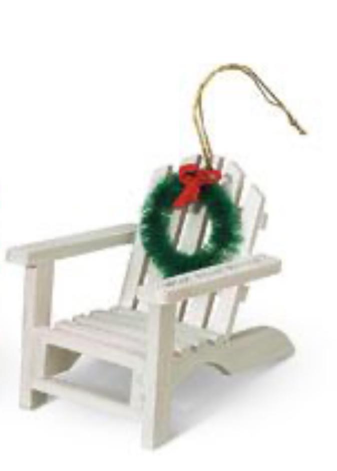 Wood Ornament – Adirondack Chair CPS7825