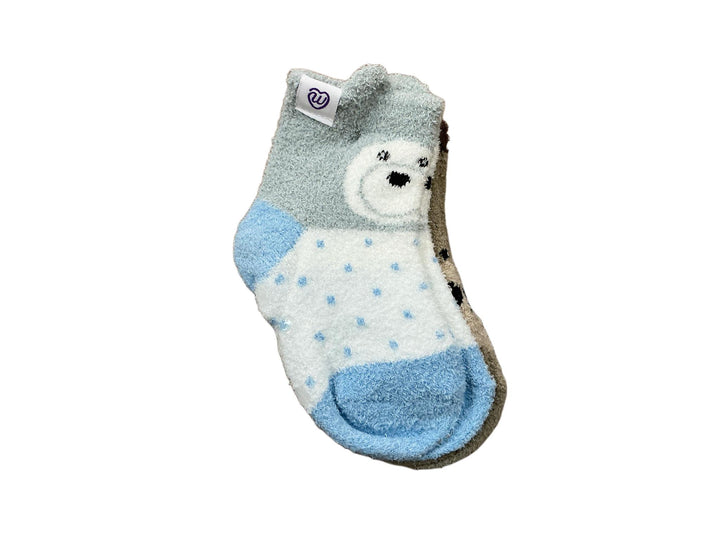 Brown Dog Plush Warmies Sock Set-Small WRM826