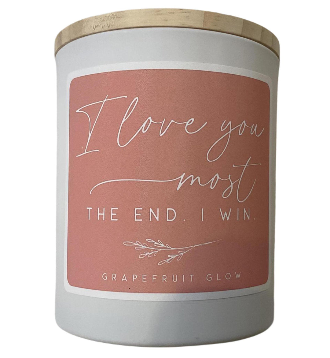 Love You Most…Candle Grapefruit SIS1224*