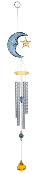 Starry Moon Wind Chimes GNZ325