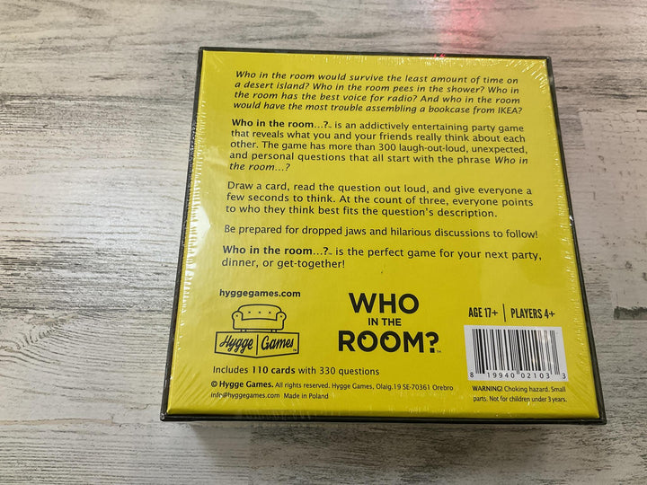 Who In The Room? HYG