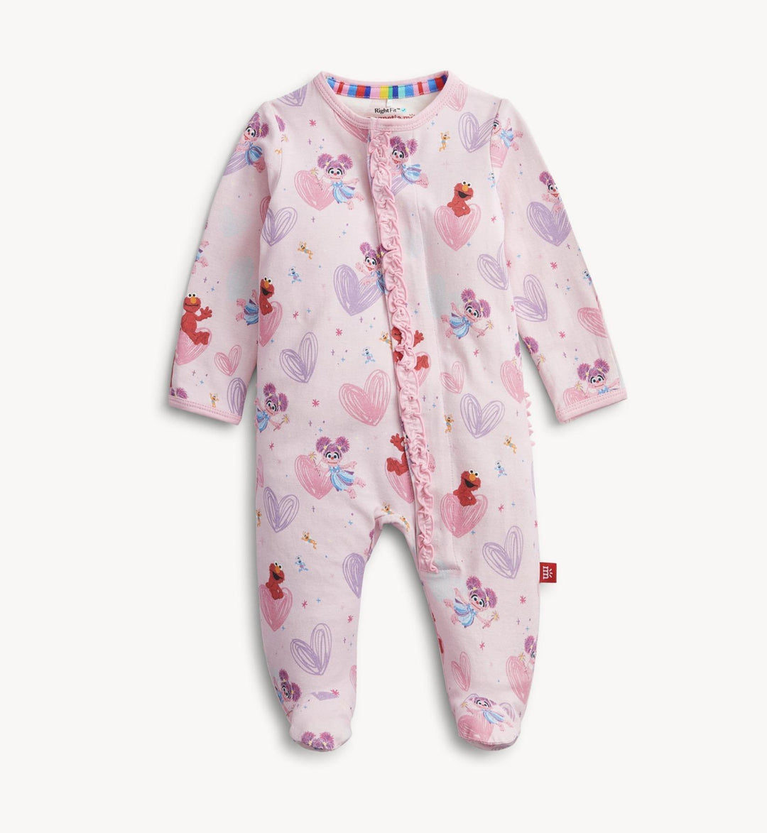 Abby RF Ruffle Footie MGM826