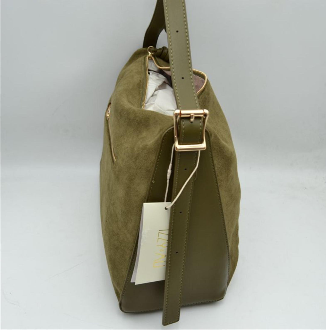Suede Shoulder Bag 25022 EMH1025