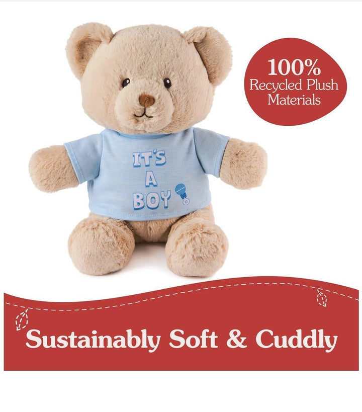 IT'S A BOY" BEAR, BLUE, 12 IN GUN526