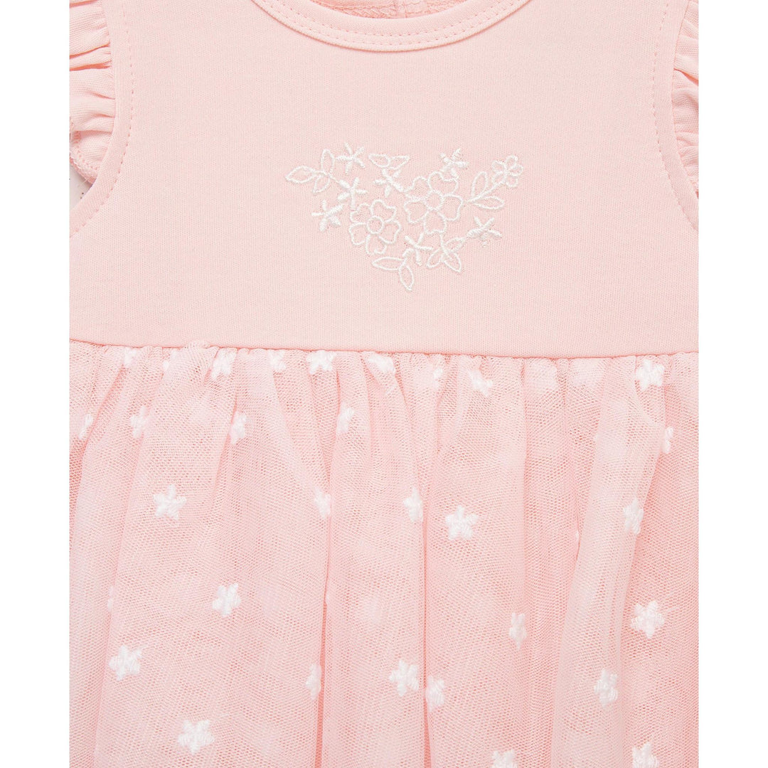 Lace Border Tutu Popover & Headband LTM226