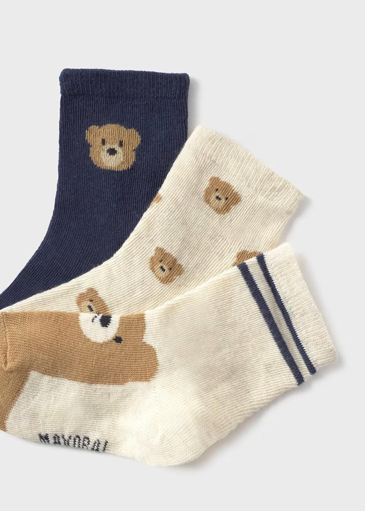 Baby Set of 3 Patterned Socks MYR825