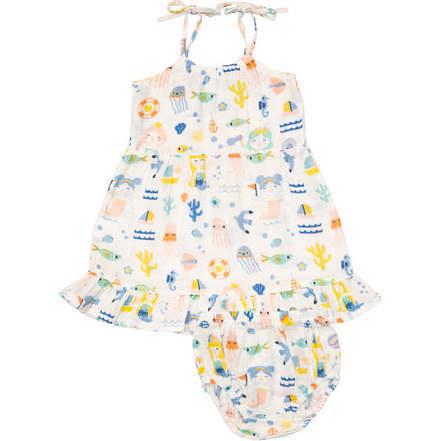 Sea U Mermaids Twirl Tank Dress/Diaper Cover AGD