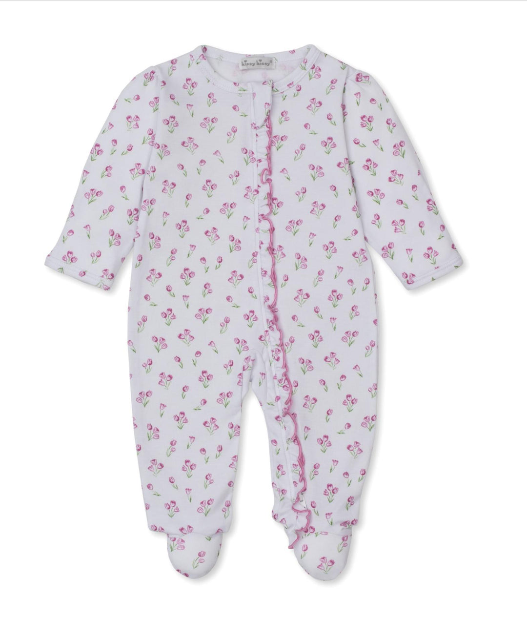 Timeless Tulips Footie w/Zip KSY0126