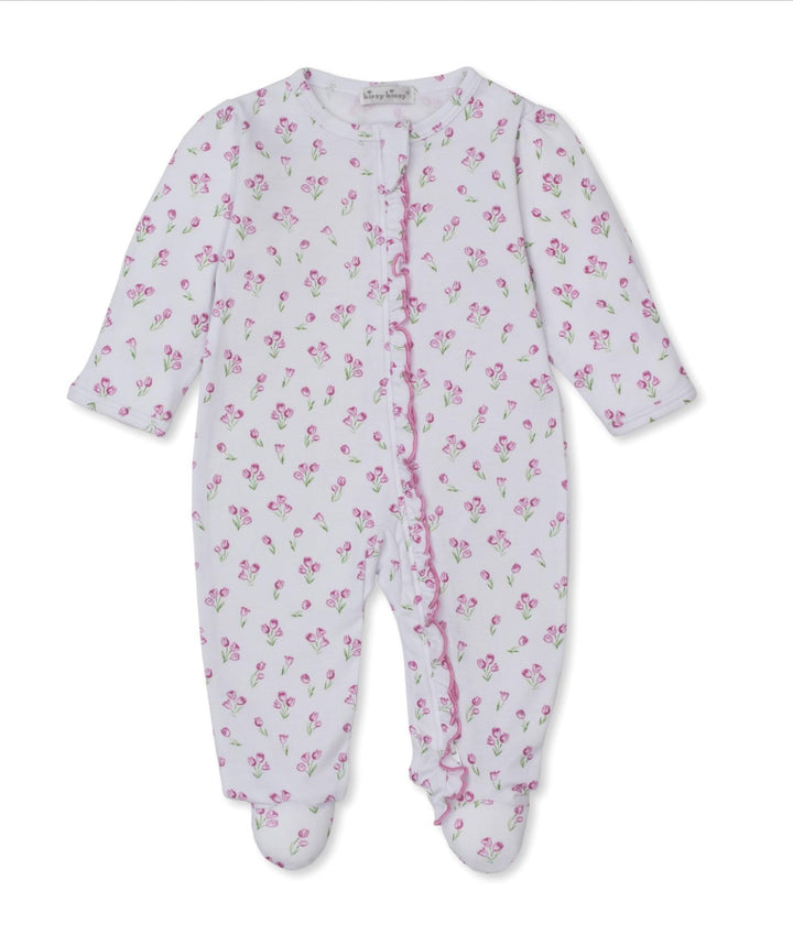 Timeless Tulips Footie w/Zip KSY0126
