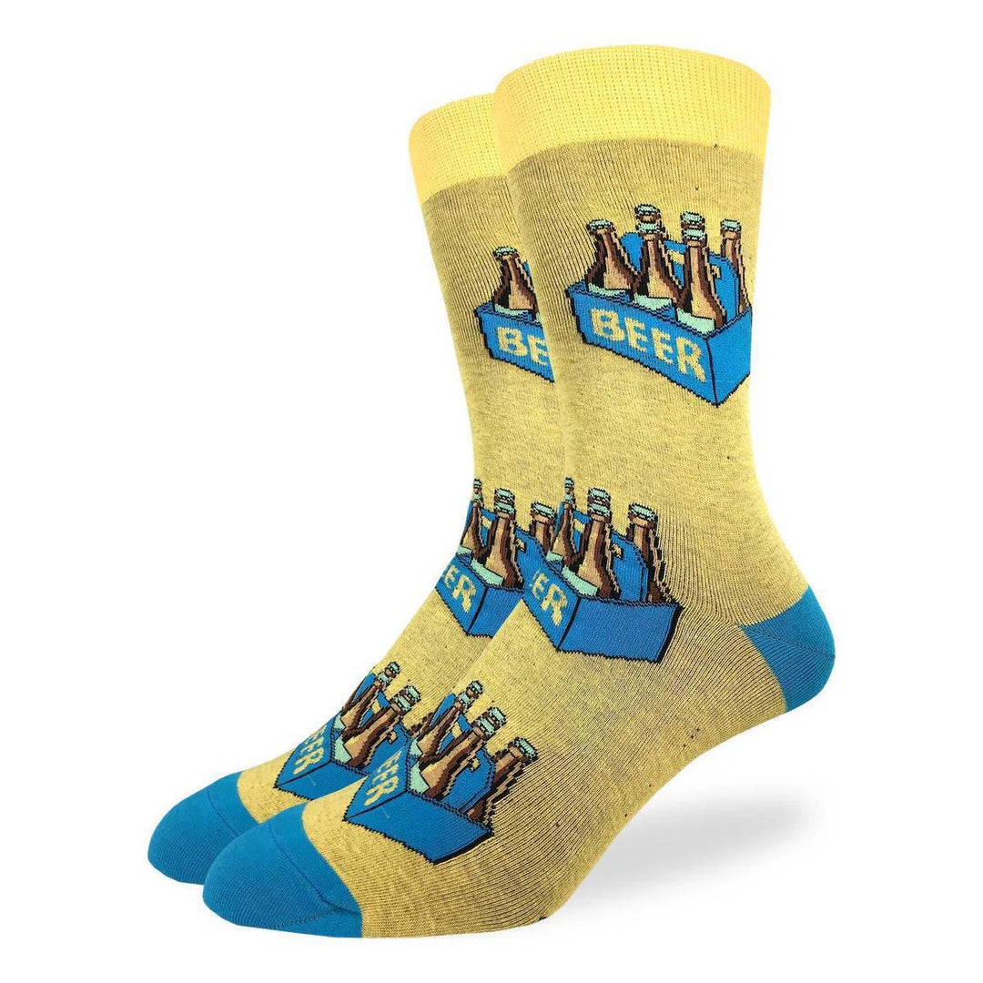 Men's Six Pack of Beer Socks GLS825