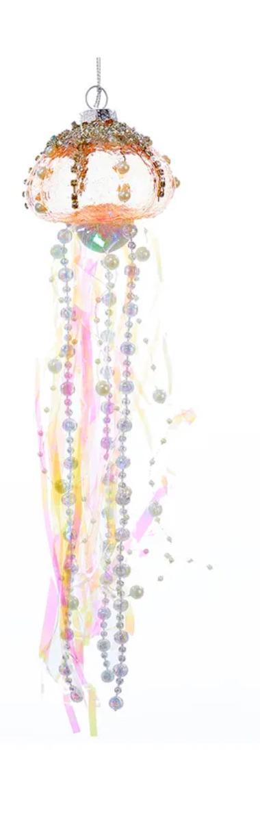 Jellyfish Glass Ornament  KSA