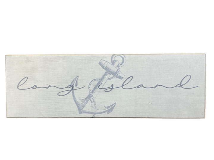 Large Anchor In Script Sign PTT1125
