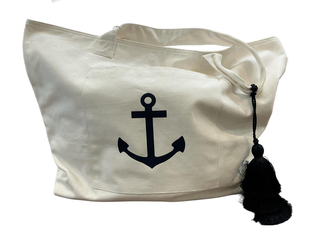 Everything Bag w/Anchor/Tassel