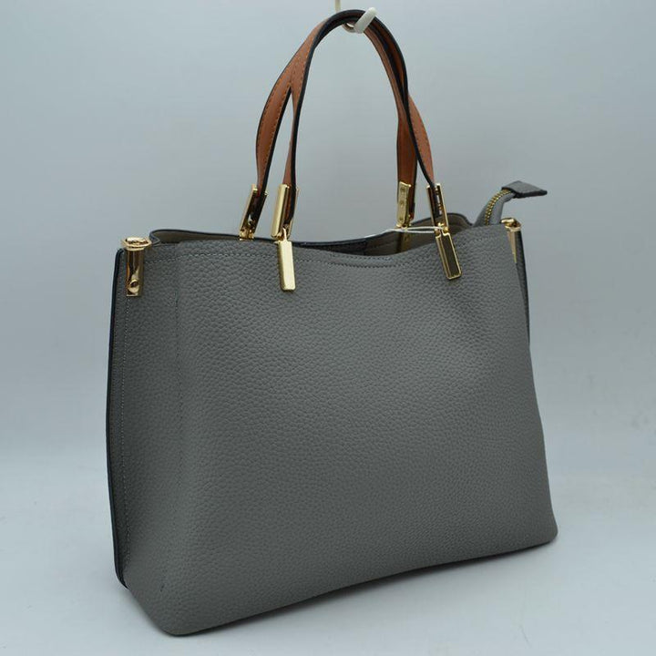 Classic Pebbled Tote Bag w/Dual Handles 5224 EMH726