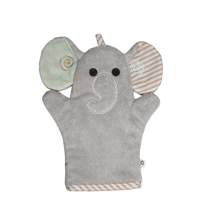 Baby Plush Terry Bath Mitt - Elle the Elephant ZCI226