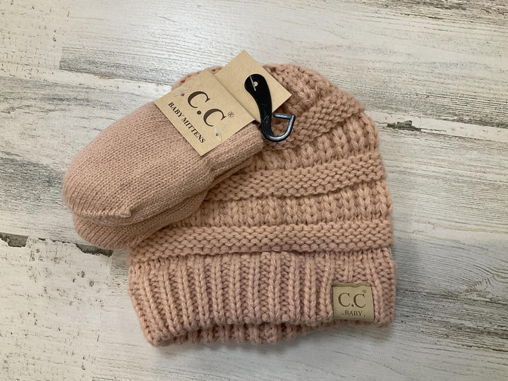 Baby Beanie & Mitten Glove Set HAN