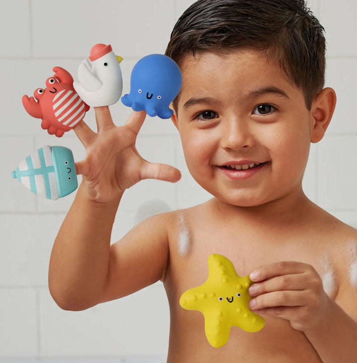 Nautical Itzy Bitzy Puppets™ - Bath + Storytelling Toys ITZ1125