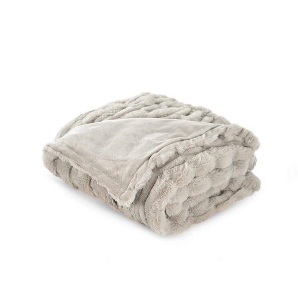 Gathered Stretched Throw Blanket ABC926